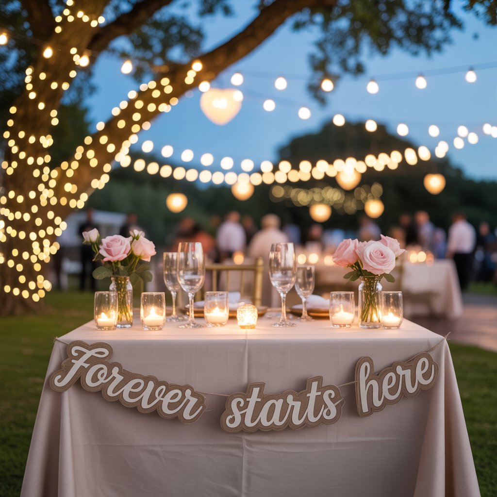 Whimsical Party Decor That Lights Up Every Celebration 13 Whimsical photo booth with floral swing, pastel balloon backdrop, vintage props, and fairy lights, creating a magical scene for guest photos.