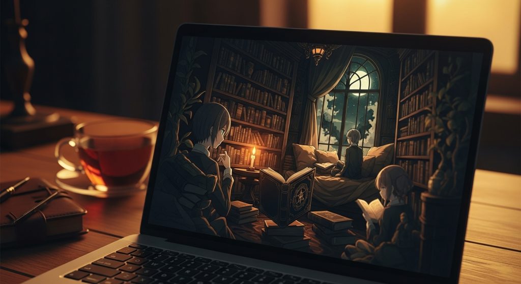 Top 20 Dark Aesthetic Anime Wallpapers in HD 1080p for Laptops 3 “Collage of Dark Aesthetic Anime Wallpapers featuring neon cityscapes and shadowy anime characters.”