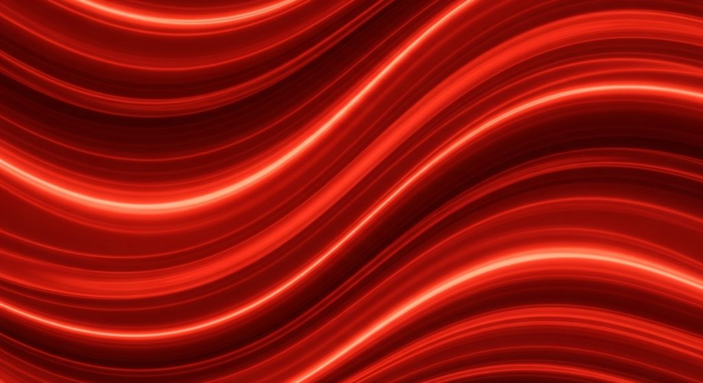Aesthetic Wallpaper Background iPhone Red Bold & Stylish HD Designs 6 Abstract artistic red wallpaper with flowing waves and bold highlights for iPhone display.