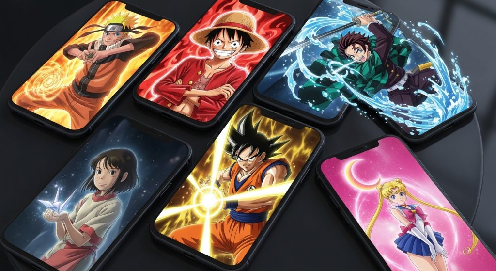 Aesthetic Wallpaper Background iPhone Anime HD Anime Themes for Your Phone 7 Whisk 5248719933