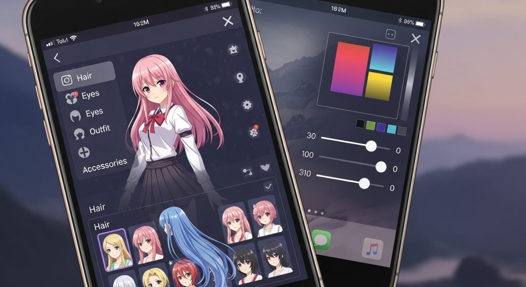 Aesthetic Wallpaper Background iPhone Anime HD Anime Themes for Your Phone 10 Whisk 621247b89f