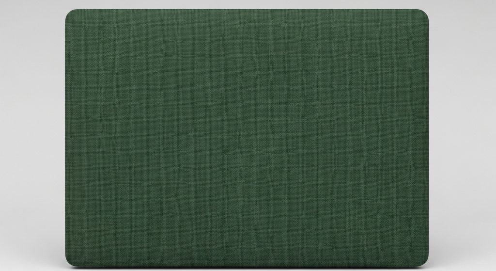 Aesthetic Dark Green Laptop Wallpaper HD 1080p 4 Minimalist dark green textured laptop wallpaper in HD 1080p with a calming linen texture design, clean aesthetic, 2:3 ratio.