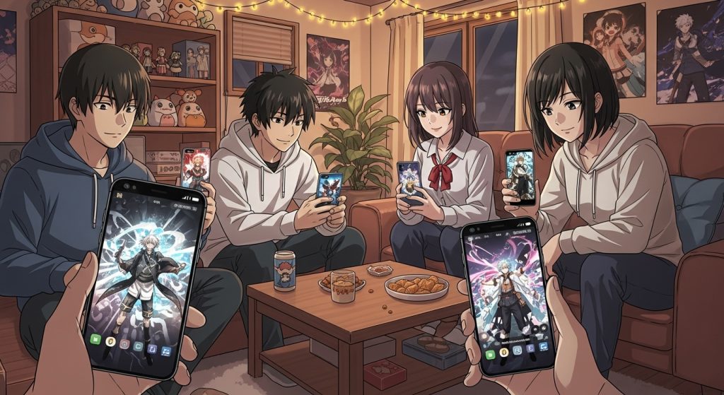 Aesthetic Wallpaper Background iPhone Anime HD Anime Themes for Your Phone 2 Whisk cfd7b36227