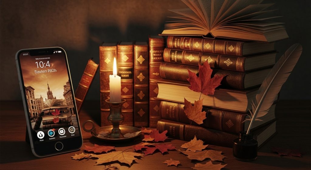 Aesthetic Wallpaper Background for iPhone Fall Cozy Autumn Vibes 9 Whisk da355d543c