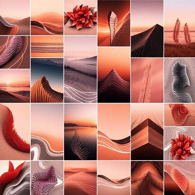 Aesthetic Wallpaper iPhone: Discover 2025 Trends to Refresh Your Screen 12 Generate an eye-catching collage of iPhones downloading from Unsplash and Pexels, featuring free aesthetic designs in warm tones, with flowing download arrows.