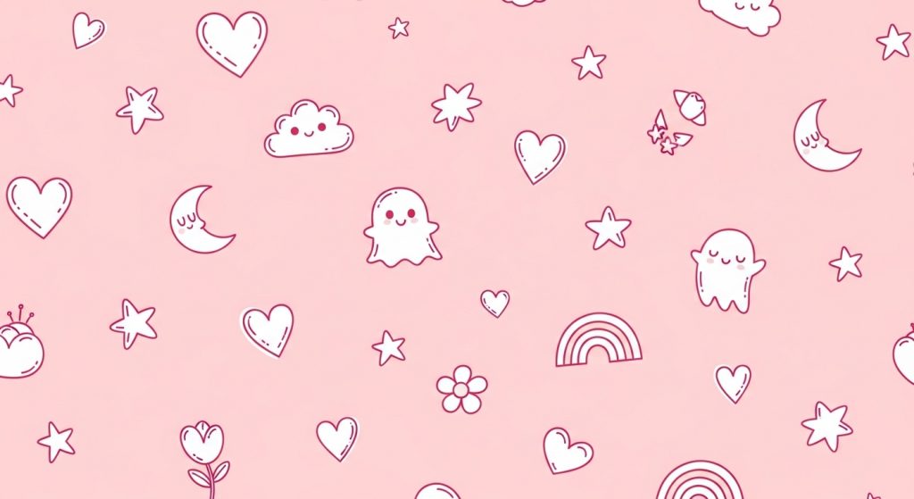 Aesthetic Wallpaper Backgrounds for PC – Minimal, Cute & HD Designs 6 This image has an empty alt attribute; its file name is Whisk_45418f6459-1024x559.jpg
