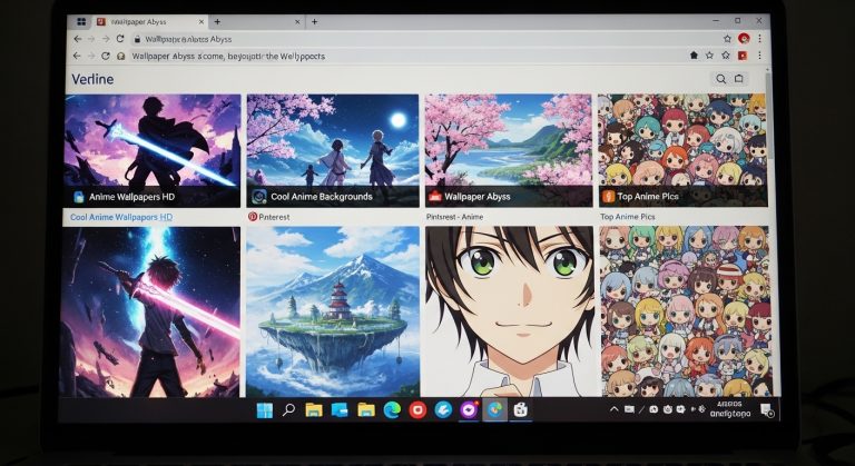 Top Aesthetic Anime Wallpaper Ideas to Personalize Your Screen — a stunning collage of anime-inspired laptop wallpapers featuring dreamy cityscapes, soft pastel tones, and expressive characters that reflect emotion and creativity.