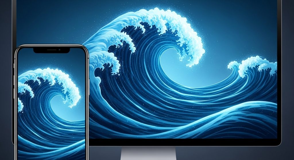 Calm & Cool: Blue Aesthetic Wallpapers for Every Mood 7 Whisk a8c1e2036e608db8bd94478eff511748dr