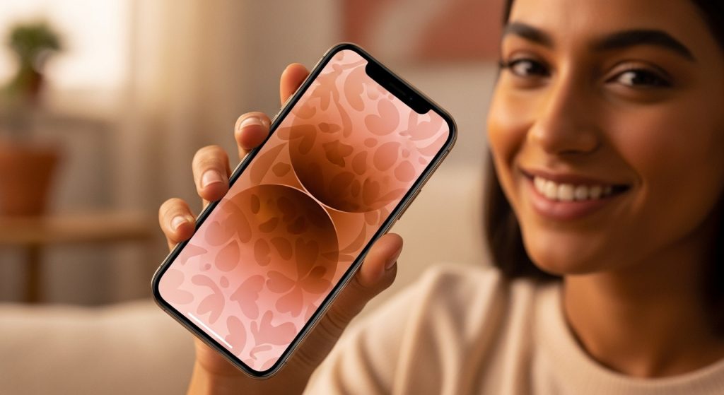 Vintage Retro Brown & Pink iPhone Wallpaper Aesthetic 10 Whisk da2e754ed09411681894a19bcbe89e42dr