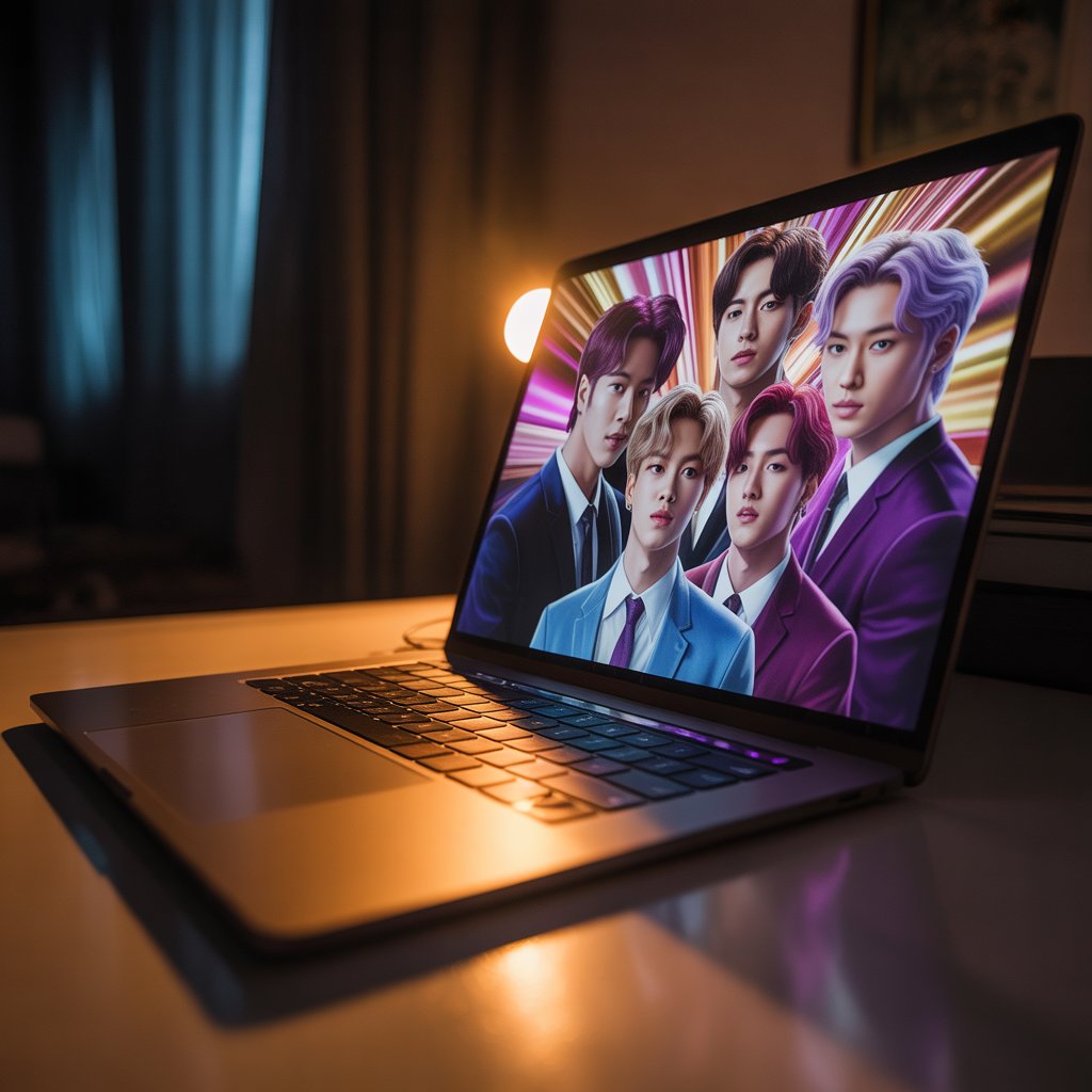 Laptop Wallpaper HD 1080p Aesthetic Dark BTS – Stunning Backgrounds for Your Screen 9 a cinematic close up photograph of a sle 5PPMIPlhT6e4J2RHCb9YZg dsCI3wU3Su rMVemVW5JOw