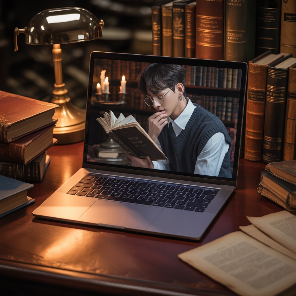 EXO Desktop Wallpaper HD 1080p Dark Aesthetic for Laptop 7 a dark academia styled desktop