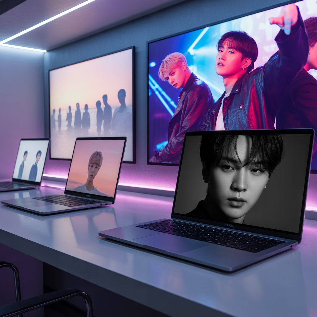 Laptop Wallpaper HD 1080p Aesthetic Dark BTS – Stunning Backgrounds for Your Screen 7 a sleek digital gallery setup featuring caDyev7xR 6fwFBQUBqNVg imBU2ZtIQ5anT 63gsYh7A