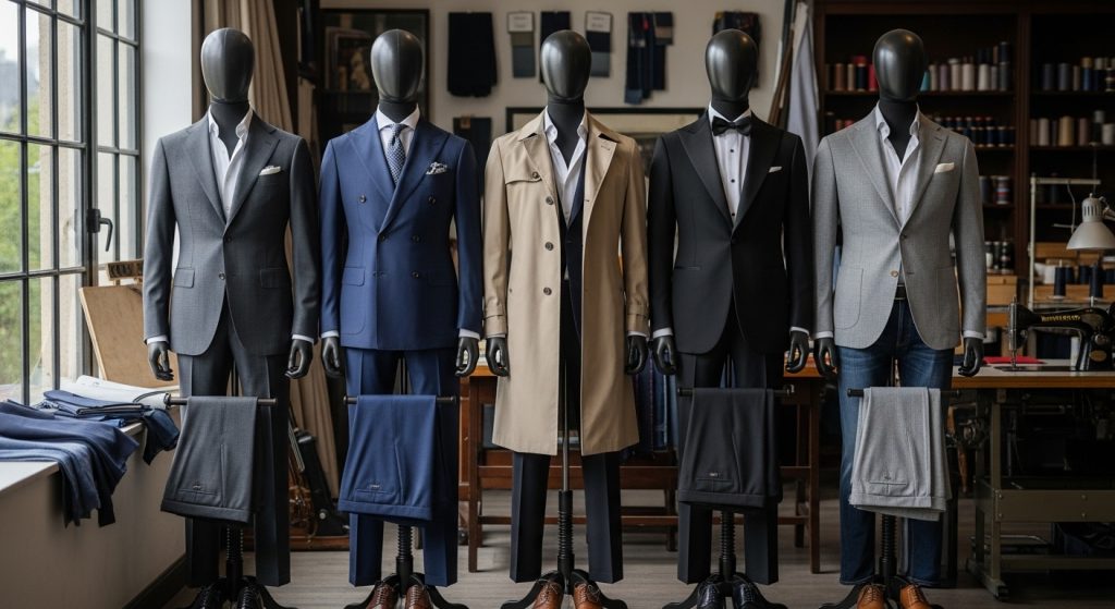 The Ultimate Guide to Outfits: How to Build Stylish Looks for Every Day 18 Tailored clothing emphasizing clean structure.