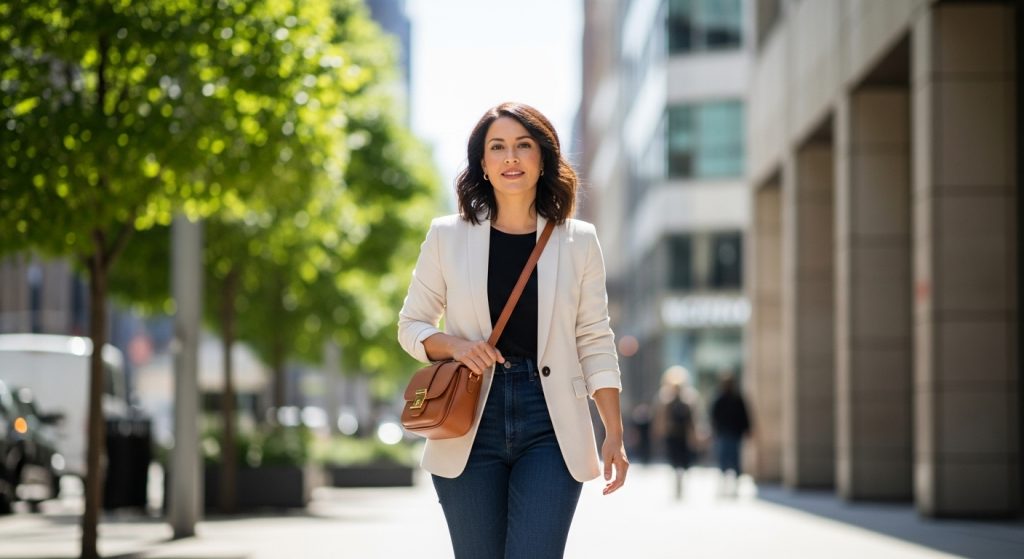 The Ultimate Guide to Outfits: How to Build Stylish Looks for Every Day 28 Stylish woman confidently expressing her personal style.