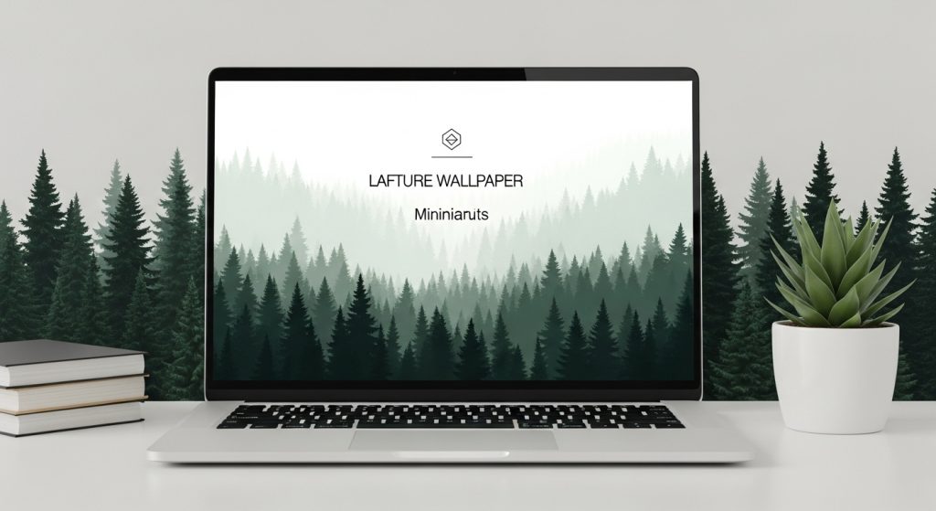 Laptop Wallpaper HD 1080p Aesthetic Dark Green White Minimal & Stylish Backgrounds 5 Whisk d45797682e98c7bb0d64d37459c24fa0dr