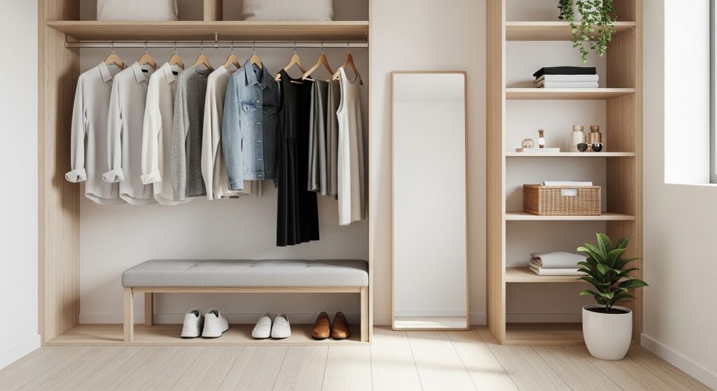 The Ultimate Guide to Outfits: How to Build Stylish Looks for Every Day 25 Capsule wardrobe with matching color palette.