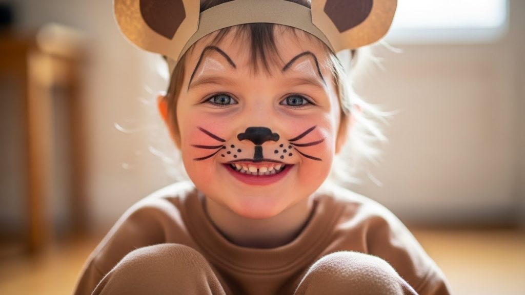Easy last minute homemade costume idea for kids