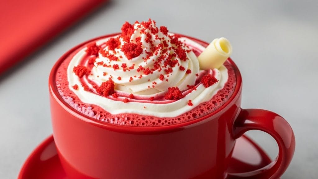 Family-friendly hot chocolate drinks with marshmallows, sprinkles, and chocolate drizzle.