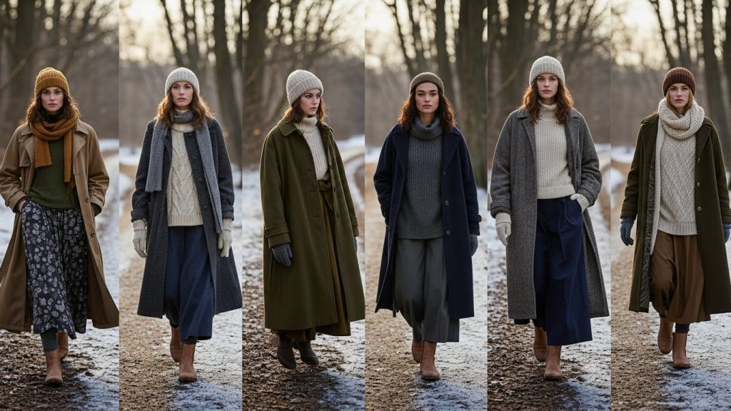 Sustainable European winter fashion using ethical materials