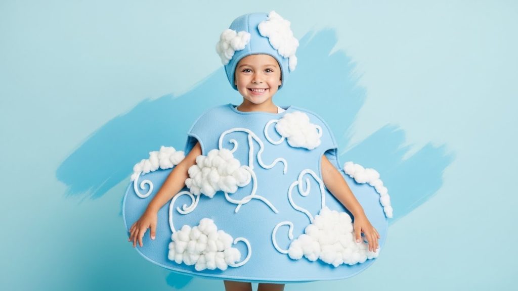 Easy last minute costume idea for school kids