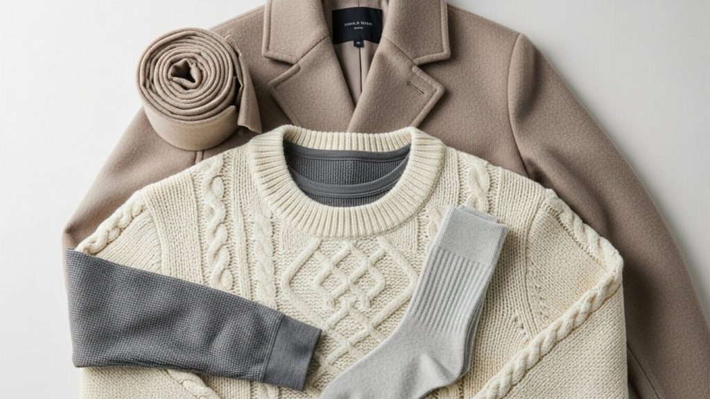 Winter layering essentials for European cold weather outfits