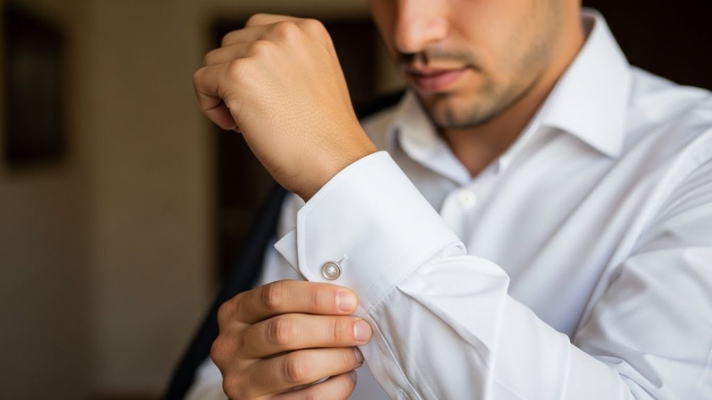 White dress shirt as a staple in men’s fashion guide