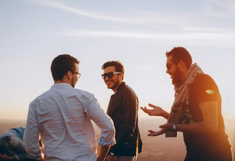 Cousins laughing together outdoors celebrating Cousins Day with family bonding”