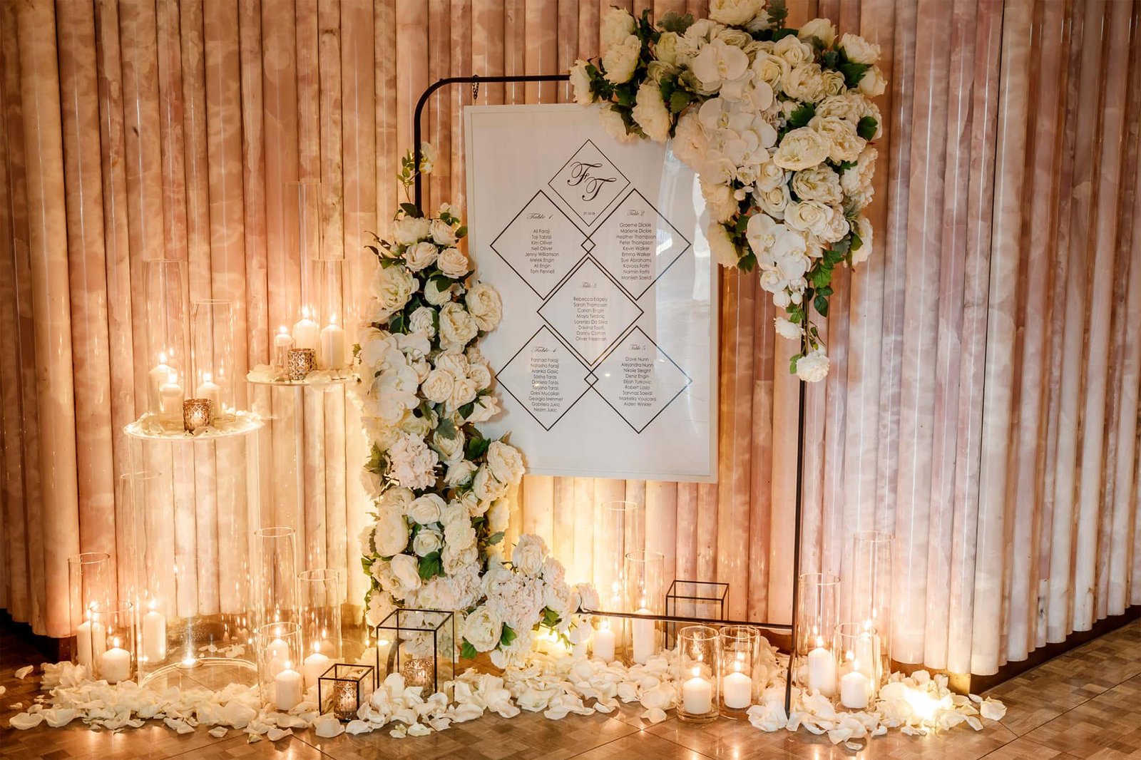 Wedding Seating Chart Ideas for Elegant Reception Inspiration