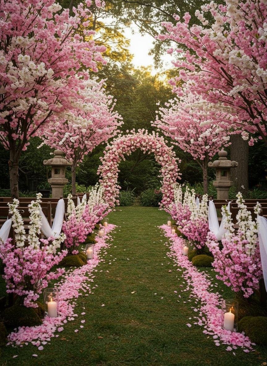 Cherry Blossom Wedding