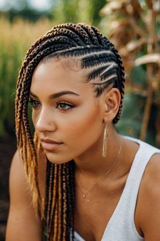 27 Stunning Braided Cornrow Hairstyles That Turn Heads Everywhere 12