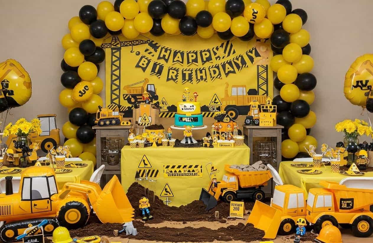 Construction Birthday Party