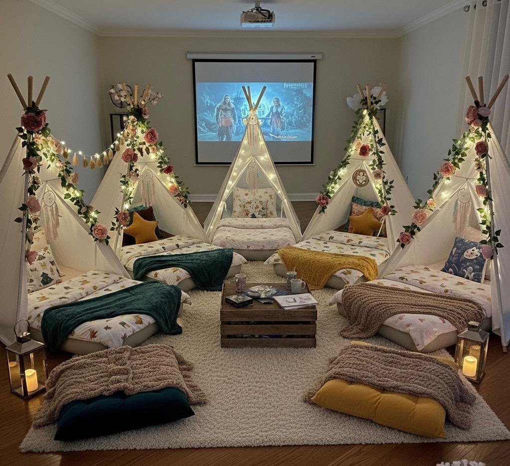 Kids Movie Night Party