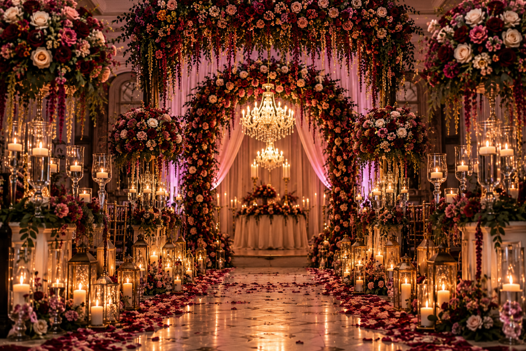 Romantic Maximalist Wedding Decor Ideas for a Bold, Luxurious, and Unforgettable Celebration 7 1a22acd0 4163 40d6 820a 6c65db42df2e