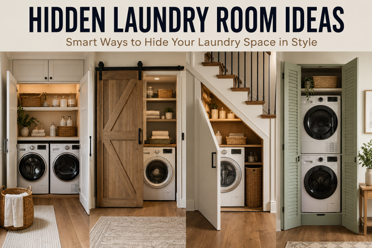 Hidden Laundry Room