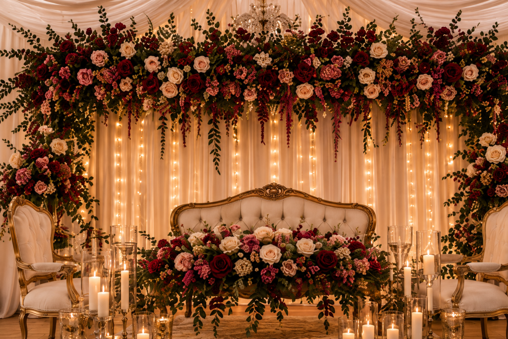 Romantic Maximalist Wedding Decor Ideas for a Bold, Luxurious, and Unforgettable Celebration 3 80c23ee7 72a7 43f7 852d a715093542a5