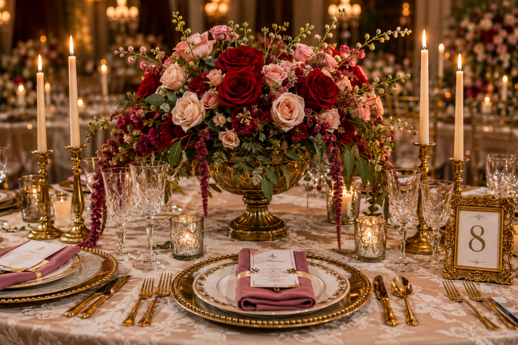 Romantic Maximalist Wedding Decor Ideas for a Bold, Luxurious, and Unforgettable Celebration 2 87ed7671 e25e 4458 bb71 81037ee2bdc4