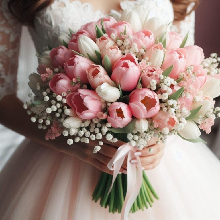 Elegant Tulip Wedding Bouquet Ideas for Every Bride and Every Season