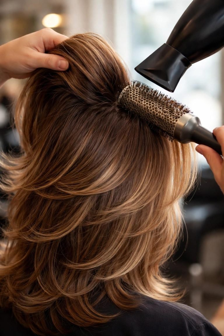 Butterfly Haircut Ideas for a Soft, Voluminous, Face Framing Look