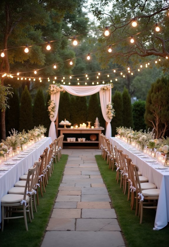 backyard wedding budget planning