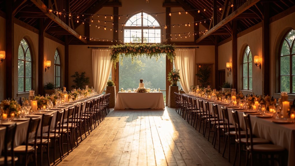 charming barn wedding reception ideas