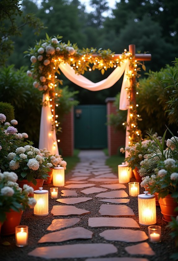 clearly marked welcoming entrance