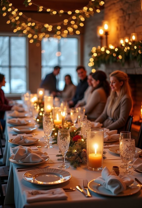 19 Breathtaking Winter Wedding Reception Ideas for a Magical Cozy Celebration 13 cozy welcome hot drinks station