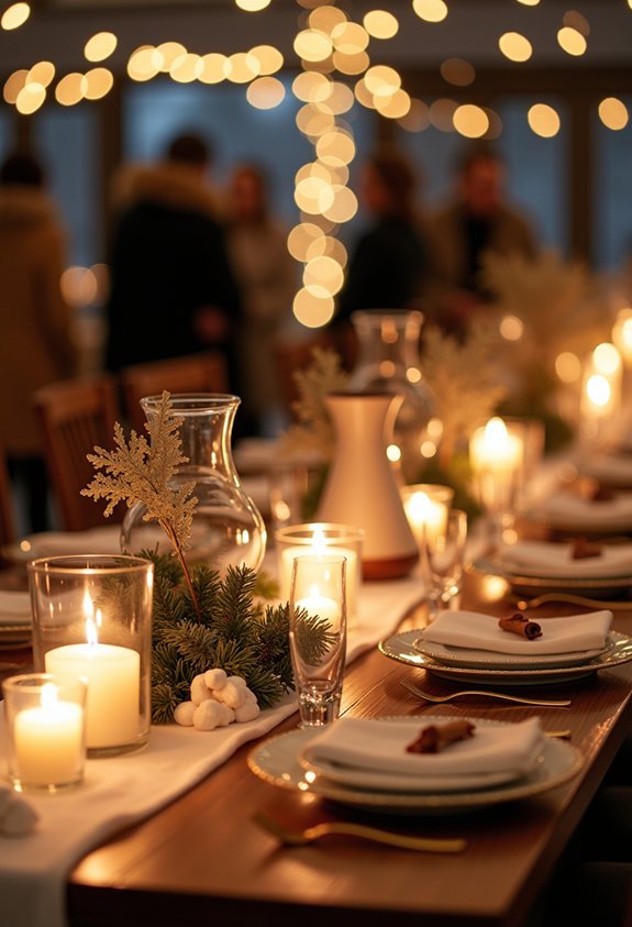 19 Breathtaking Winter Wedding Reception Ideas for a Magical Cozy Celebration 14 cozy winter cocoa custom bar