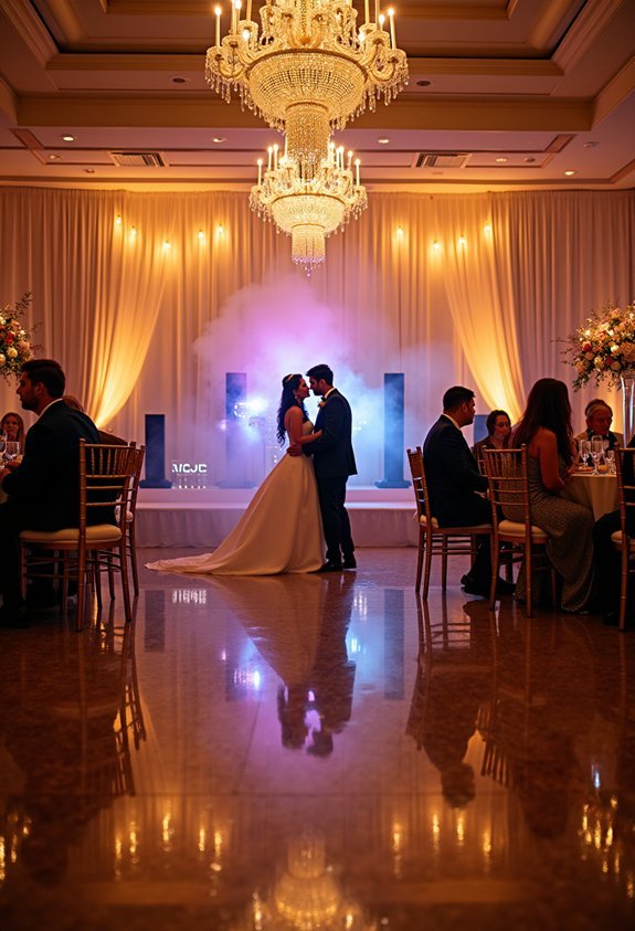 dj setup sound and timeline