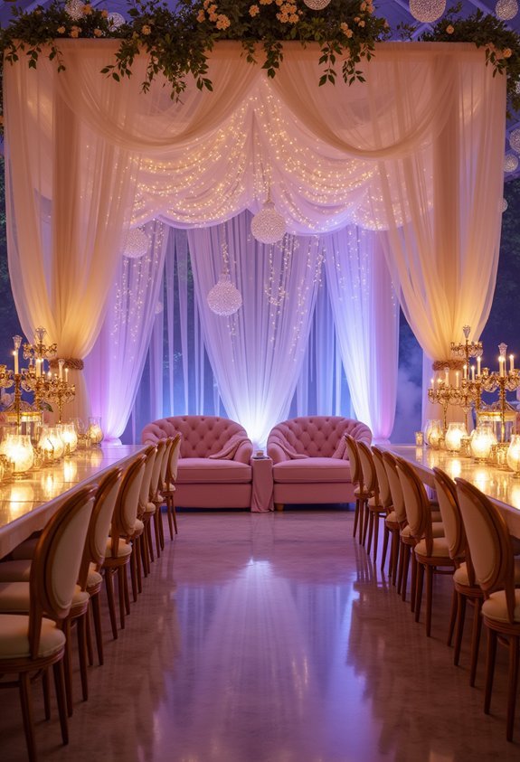 dreamy fairytale lounge retreat
