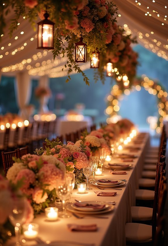 enchanted mixed media garden florals