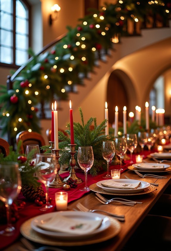 evergreen garland festive styling tips