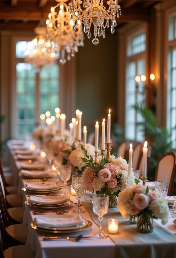 19 Gorgeous Vintage Wedding Reception Themes That Look Like a Fairytale 6 french proven al reception charm