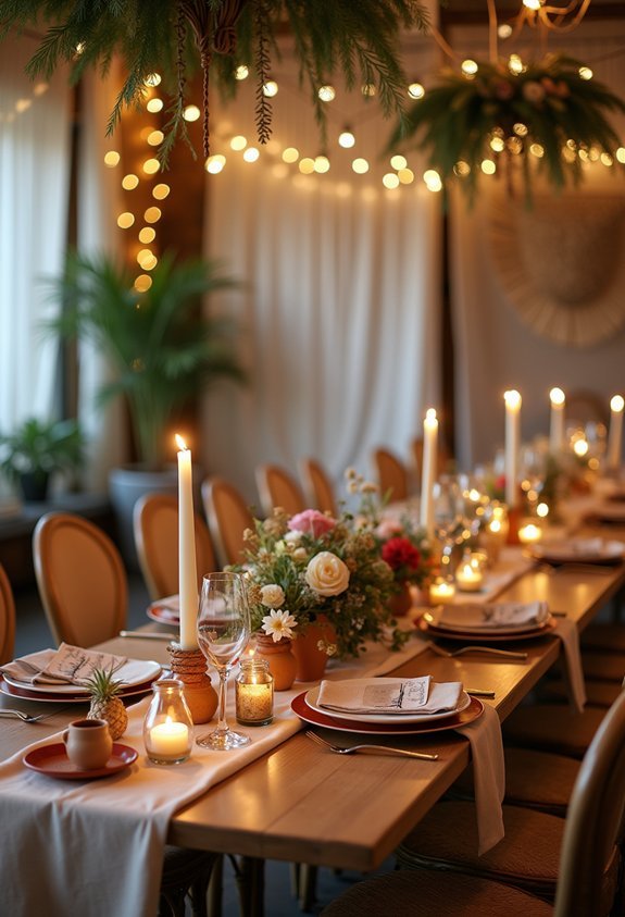 17 Dreamy Boho Wedding Reception Ideas That Feel Effortlessly Romantic 16 handmade boho wedding signage