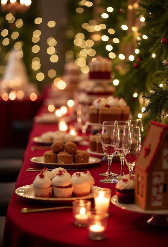 holiday dessert and midnight treats